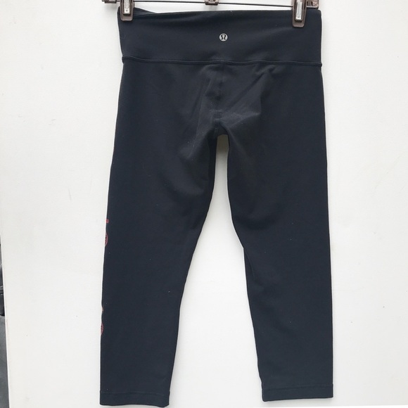 LULULEMON soul cycle leggings black 6 pants - Picture 2 of 8